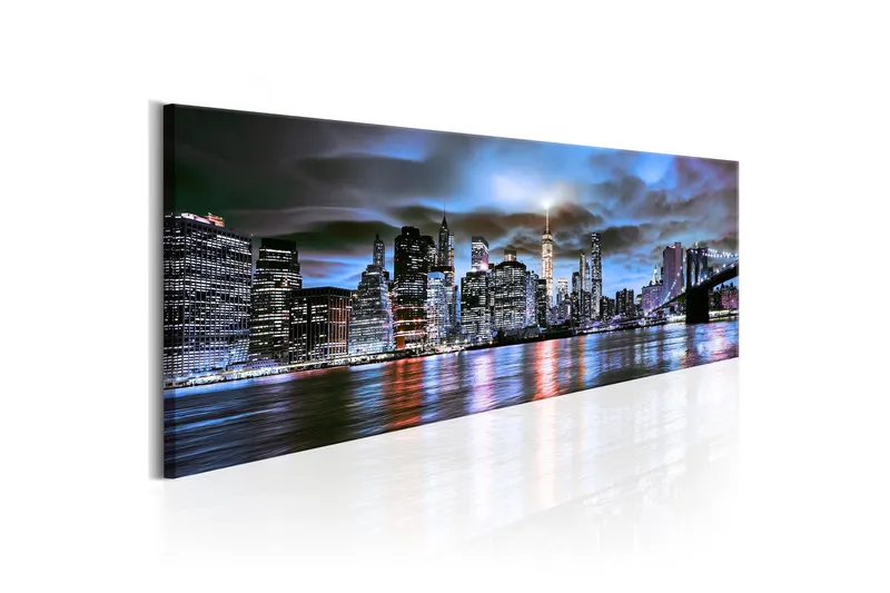 Tavla Nyc City Lighthouse 150x50 - Artgeist sp. z o. o. — Artgeist sp. z o. o.
