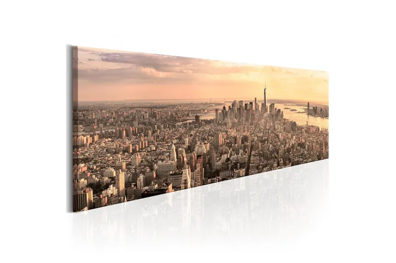 Tavla NYC: Urban Beauty 120x40 - Artgeist sp. z o. o. — Artgeist sp. z o. o.