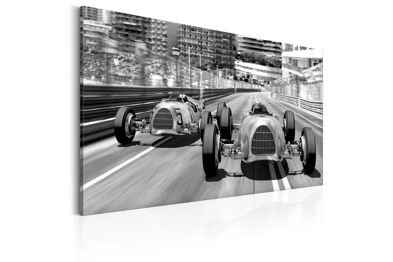 Tavla Old Cars Racing 60x40 - Artgeist sp. z o. o. — Artgeist sp. z o. o.