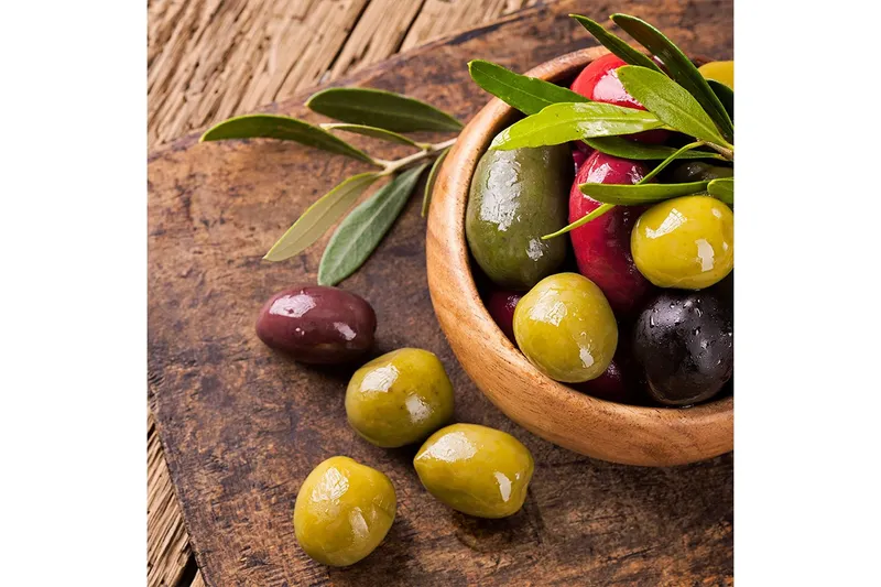 Tavla Olives - 30x30 cm — 30x30 cm