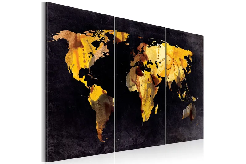 Tavla Om Världen Var En Öken Triptych 60x40 - Artgeist sp. z o. o. — Artgeist sp. z o. o.