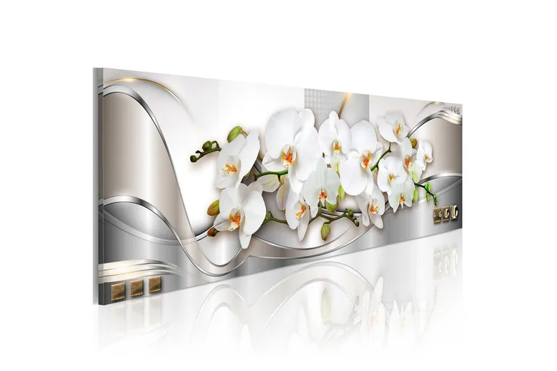 Tavla Orchids Ii 135x45 - Artgeist sp. z o. o. — Artgeist sp. z o. o.