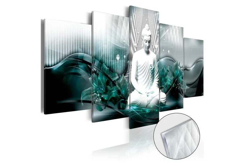 Tavla På Akryl Azure Meditation 100x50 - Artgeist sp. z o. o. — Artgeist sp. z o. o.
