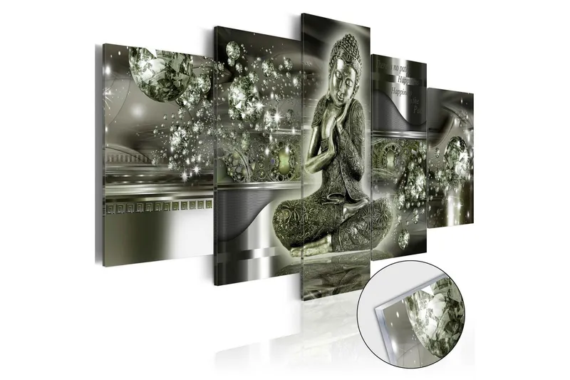 Tavla På Akryl Emerald Buddha 100x50 - Artgeist sp. z o. o. — Artgeist sp. z o. o.
