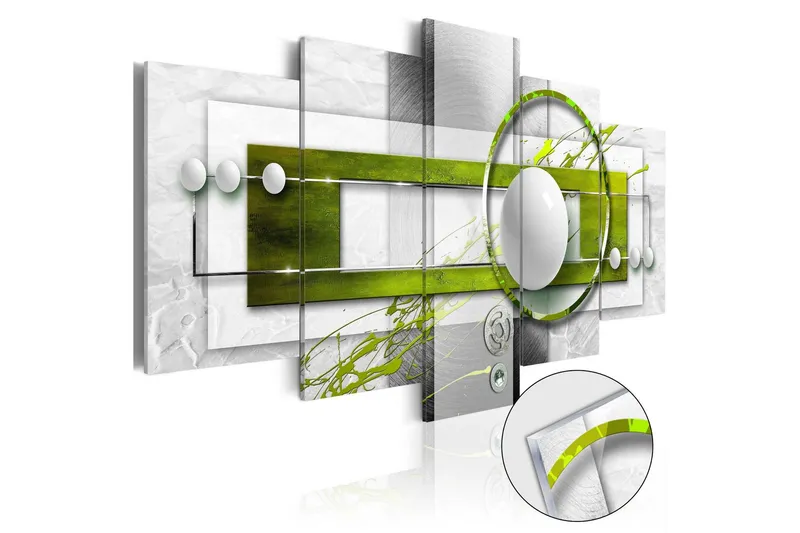Tavla På Akryl Green Energy 100x50 - Artgeist sp. z o. o. — Artgeist sp. z o. o.