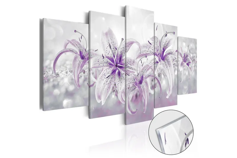 Tavla På Akryl Purple Graces 100x50 - Artgeist sp. z o. o. — Artgeist sp. z o. o.