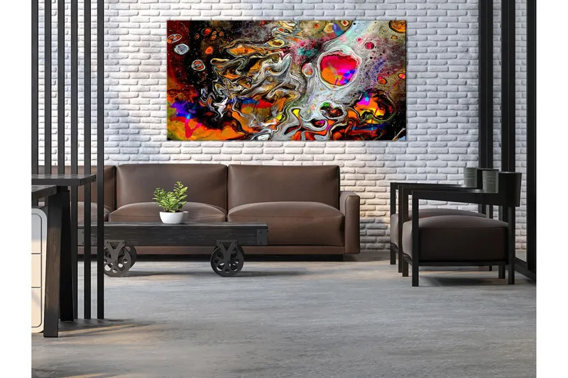 Tavla Paint Universe (1 Part) Wide 60x30 - Artgeist sp. z o. o. — Artgeist sp. z o. o.