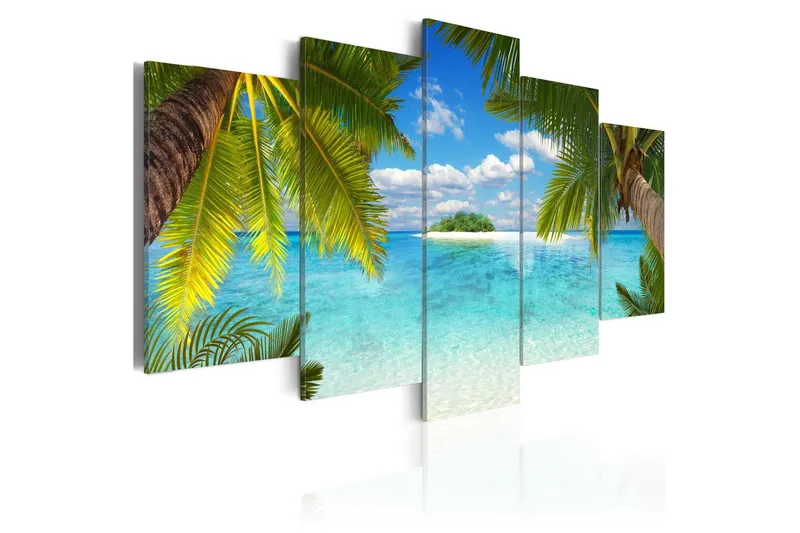 Tavla Paradise Island 100x50 - Artgeist sp. z o. o. — Artgeist sp. z o. o.