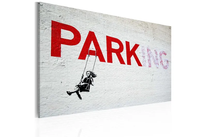 Tavla Parking Banksy 60x40 - Artgeist sp. z o. o. — Artgeist sp. z o. o.