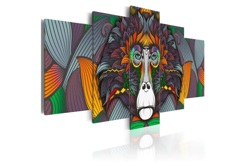 Tavla Philosopher Of The Jungle 100x50 - Artgeist sp. z o. o. — Artgeist sp. z o. o.