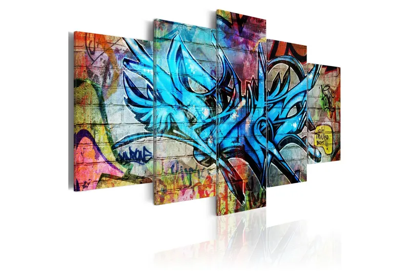 Tavla Poesi Av En Storstad 100x50 - Artgeist sp. z o. o. — Artgeist sp. z o. o.
