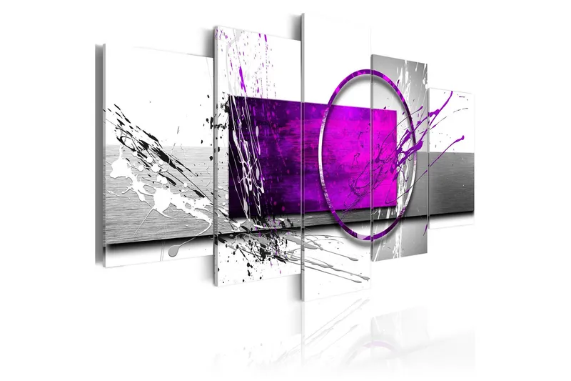 Tavla Purple Expression 200x100 - Artgeist sp. z o. o. — Artgeist sp. z o. o.