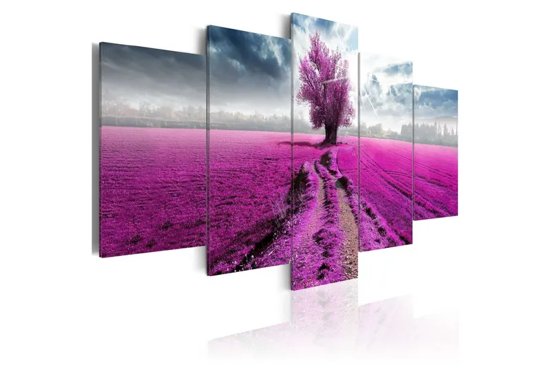 Tavla Purple Land 200x100 - Artgeist sp. z o. o. — Artgeist sp. z o. o.