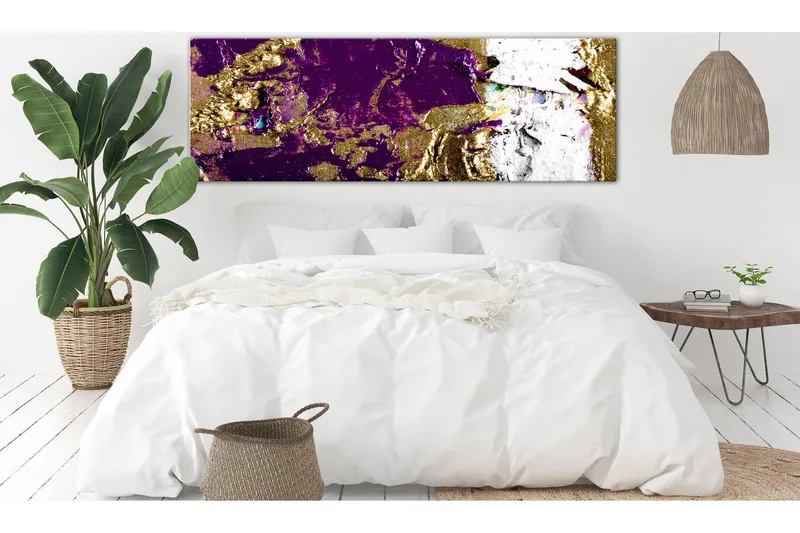 Tavla Purple Wave (1 Part) Narrow 135x45