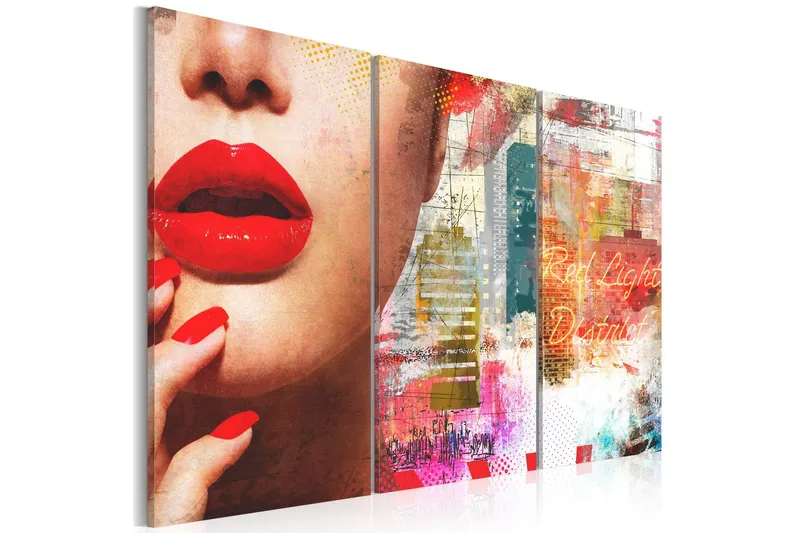 Tavla Red Light District 60x40 - Artgeist sp. z o. o. — Artgeist sp. z o. o.