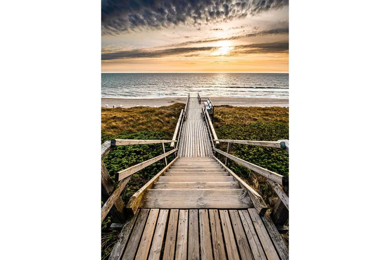 Tavla Road to Sea - 50x70 cm — 50x70 cm