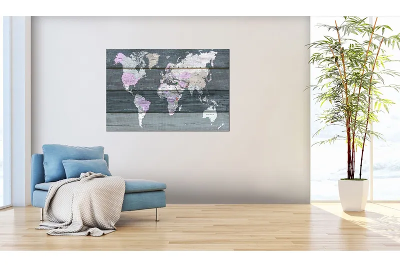 Tavla Roam across the World 90x60 - Artgeist sp. z o. o. — Artgeist sp. z o. o.