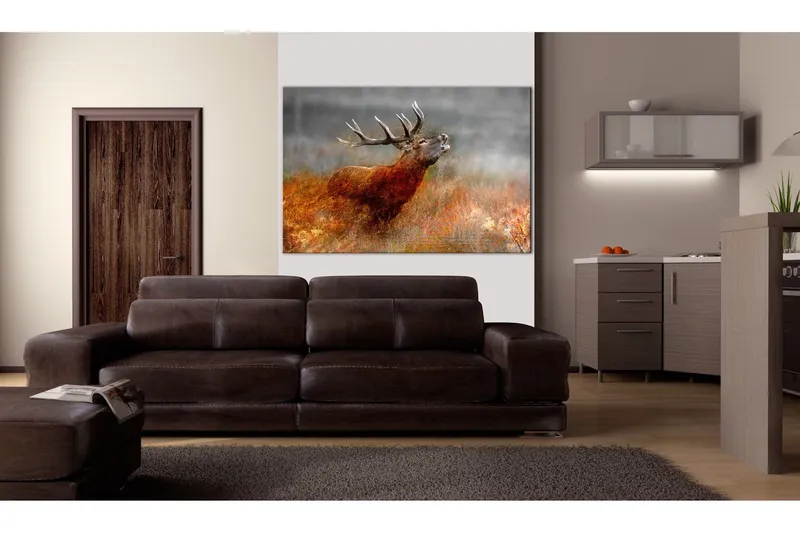 Tavla Roaring Deer 120x80 - Artgeist sp. z o. o. — Artgeist sp. z o. o.