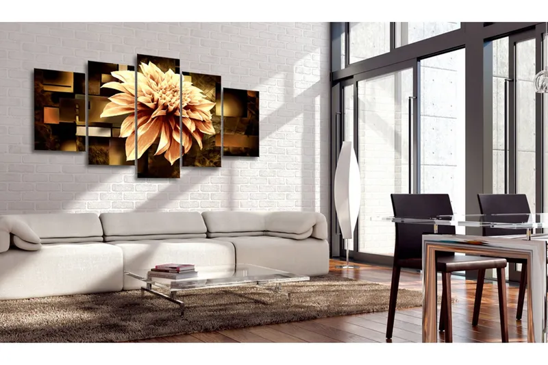 Tavla Royal Dahlia 100x50 - Artgeist sp. z o. o. — Artgeist sp. z o. o.