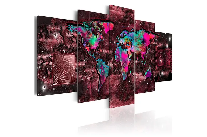 Tavla Ruby Journey 100x50 - Artgeist sp. z o. o. — Artgeist sp. z o. o.