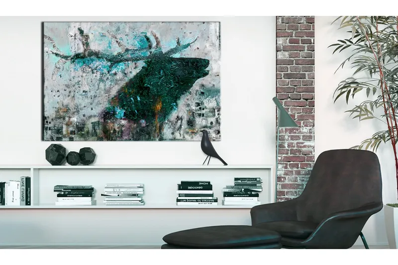 Tavla Sapphire Deer 60x40