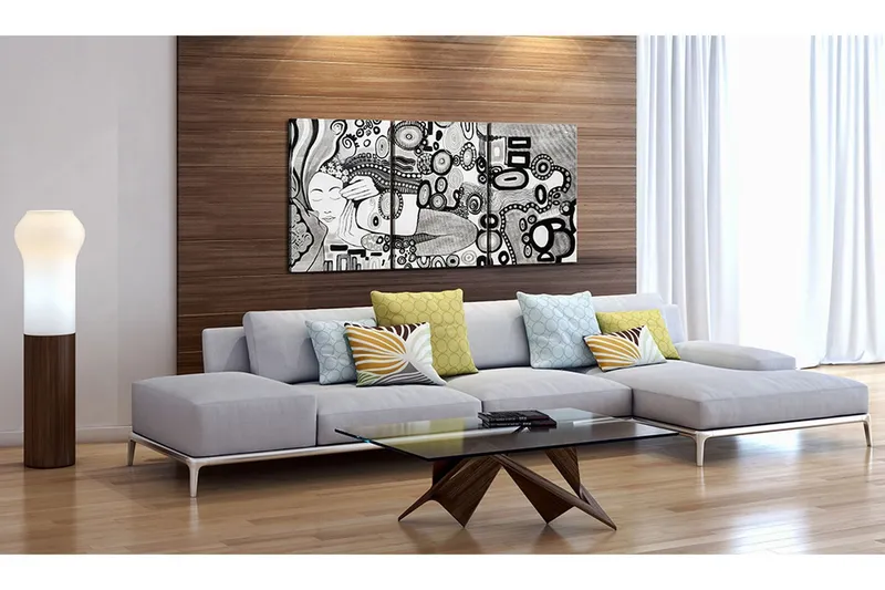 Tavla Silver Kiss 120x60 - Artgeist sp. z o. o. — Artgeist sp. z o. o.