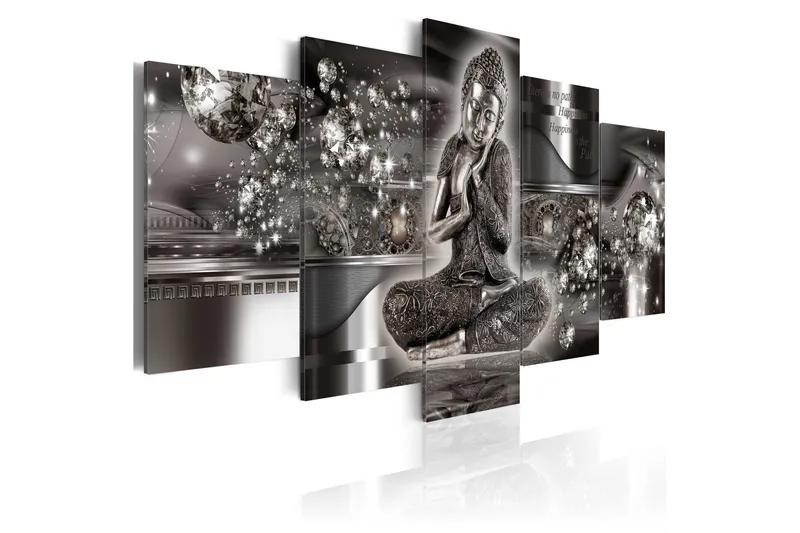 Tavla Silver Serenity 100x50 - Artgeist sp. z o. o. — Artgeist sp. z o. o.