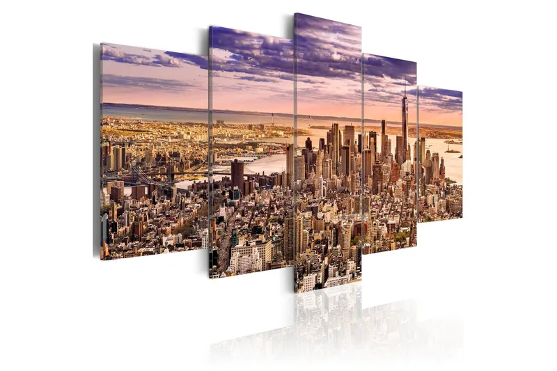 Tavla Sleeplessness In New York 100x50 - Artgeist sp. z o. o. — Artgeist sp. z o. o.