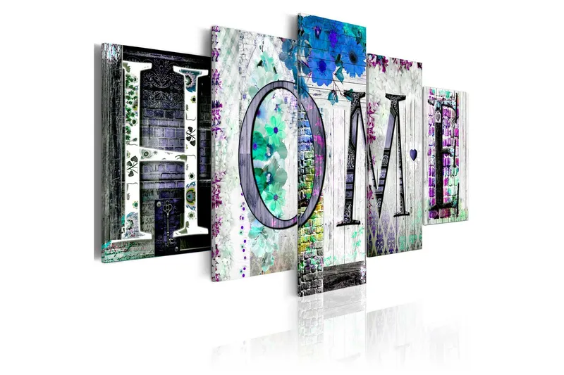 Tavla Solid Foundation In Navy 100x50 - Artgeist sp. z o. o. — Artgeist sp. z o. o.
