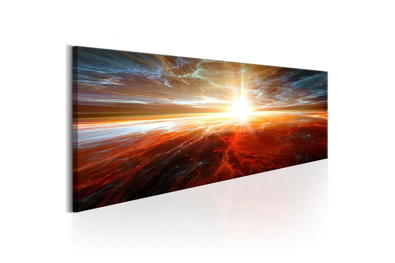 Tavla Space And Time Warp 120x40 - Artgeist sp. z o. o. — Artgeist sp. z o. o.