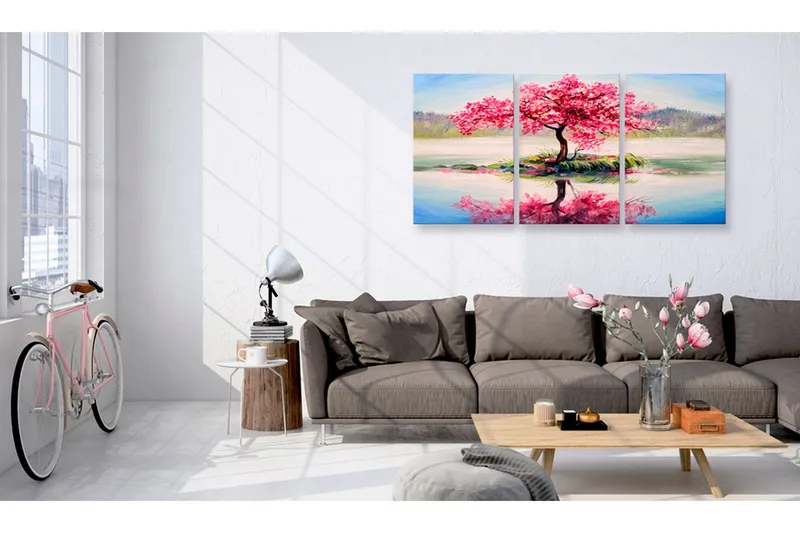 Tavla Spring Island 120x60 - Artgeist sp. z o. o. — Artgeist sp. z o. o.