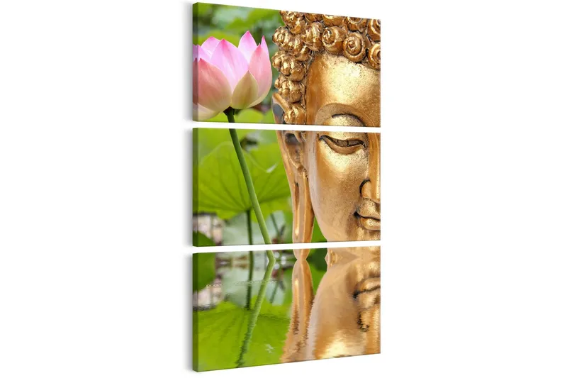 Tavla Statue With A Flower 60x120 - Artgeist sp. z o. o. — Artgeist sp. z o. o.