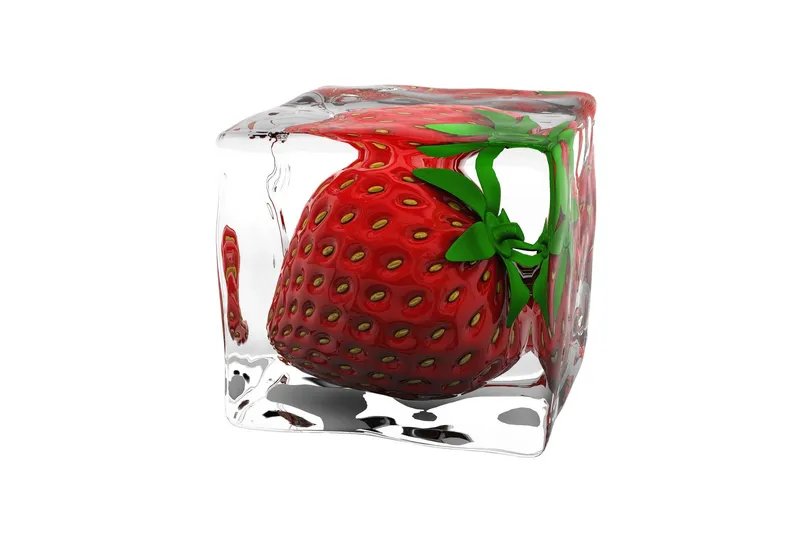 Tavla Strawberry - 30x30 cm — 30x30 cm