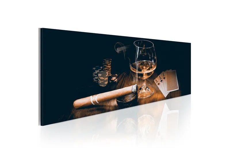 Tavla Stylish Entertainment 135x45 - Artgeist sp. z o. o. — Artgeist sp. z o. o.