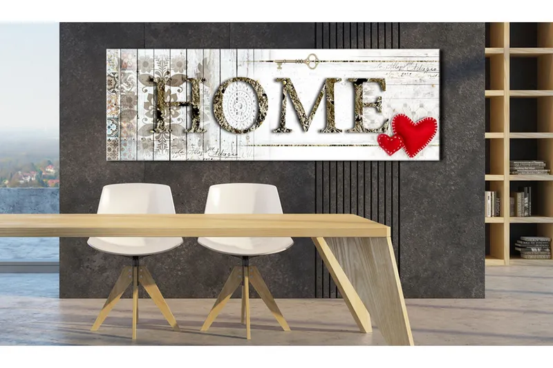 Tavla Stylish Home 120x40 - Artgeist sp. z o. o. — Artgeist sp. z o. o.