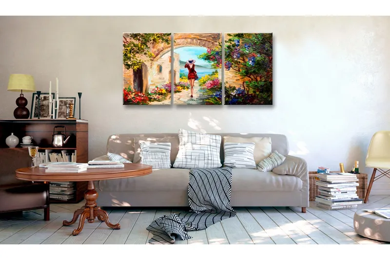 Tavla Summer in Italy 120x60 - Artgeist sp. z o. o. — Artgeist sp. z o. o.