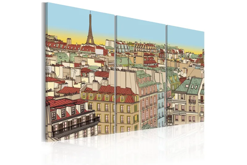 Tavla Sweet Paris 120x80 - Artgeist sp. z o. o. — Artgeist sp. z o. o.