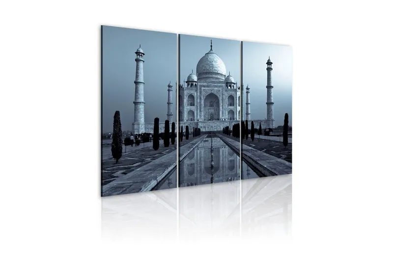 Tavla Taj Mahaj By Night India 120x80 - Artgeist sp. z o. o. — Artgeist sp. z o. o.