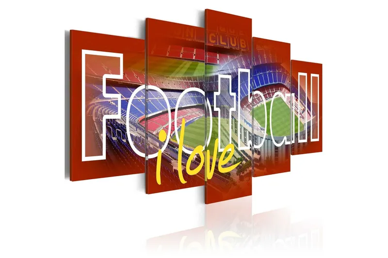 Tavla The Game Love 100x50 - Artgeist sp. z o. o. — Artgeist sp. z o. o.
