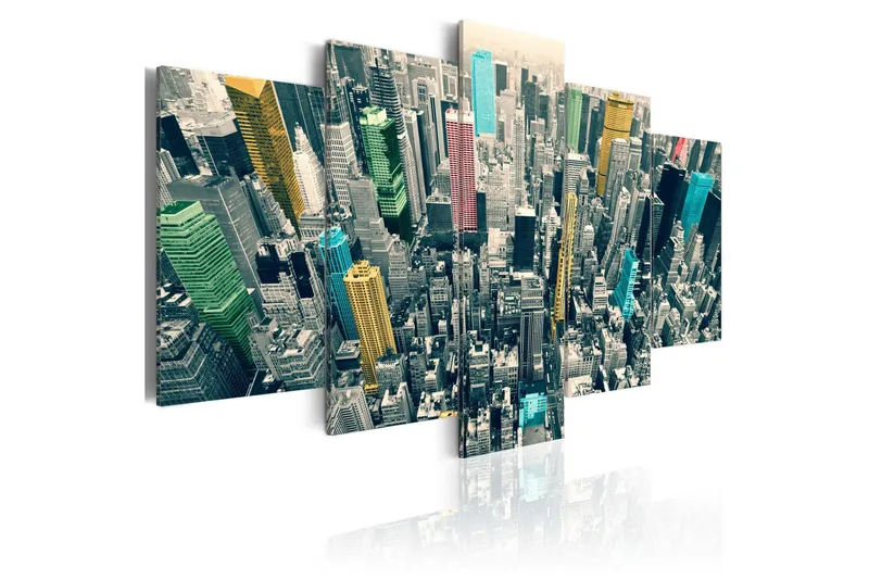 Tavla The Greyness Of The Day Revived Ny 100x50 - Artgeist sp. z o. o. — Artgeist sp. z o. o.