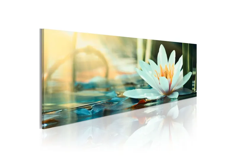Tavla The Lake Of Lotus 150x50 - Artgeist sp. z o. o. — Artgeist sp. z o. o.