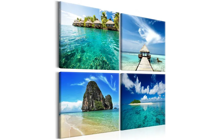 Tavla The Places Of Dreams 40x40 - Artgeist sp. z o. o. — Artgeist sp. z o. o.