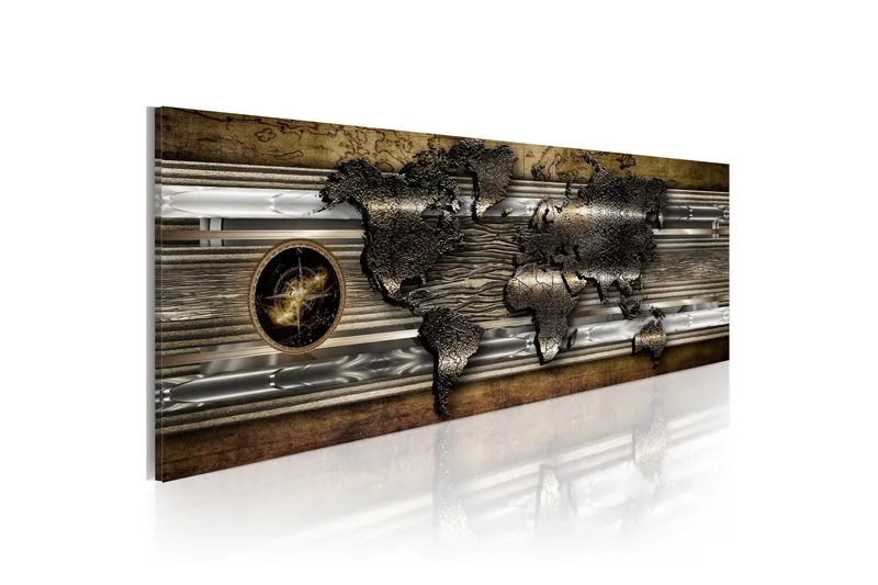 Tavla The World Of Metal 135x45 - Artgeist sp. z o. o. — Artgeist sp. z o. o.