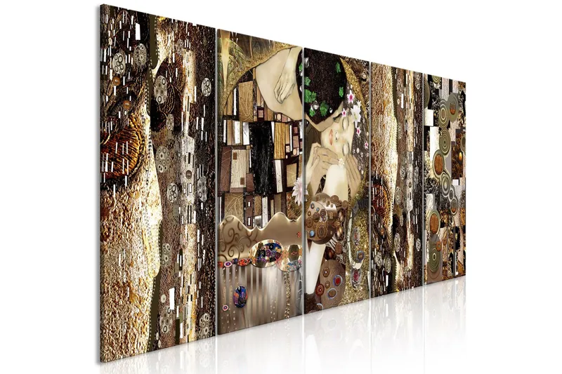 Tavla Together Forever 5 Parts Narrow 200x80 - Artgeist sp. z o. o. — Artgeist sp. z o. o.