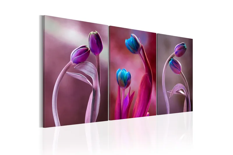 Tavla Tulips In Love 60x30 - Artgeist sp. z o. o. — Artgeist sp. z o. o.