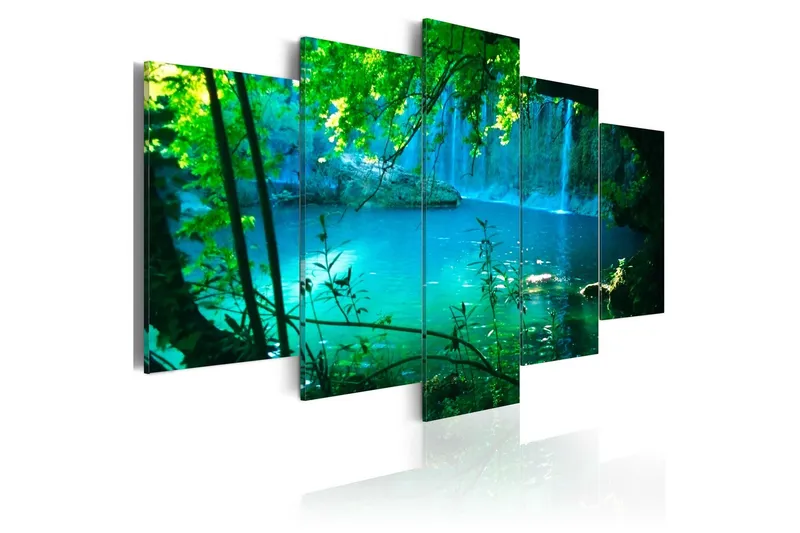 Tavla Turquoise Seclusion 200x100 - Artgeist sp. z o. o. — Artgeist sp. z o. o.