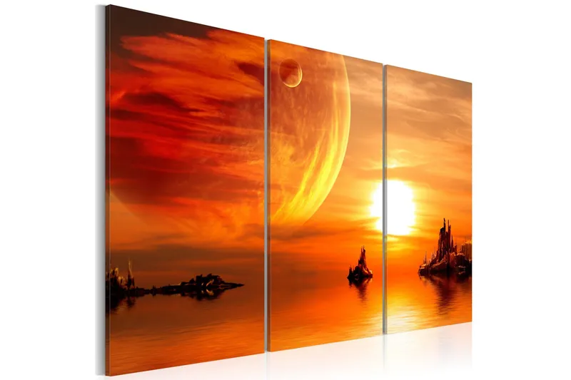 Tavla Utopic Twilight 120x80 - Artgeist sp. z o. o. — Artgeist sp. z o. o.