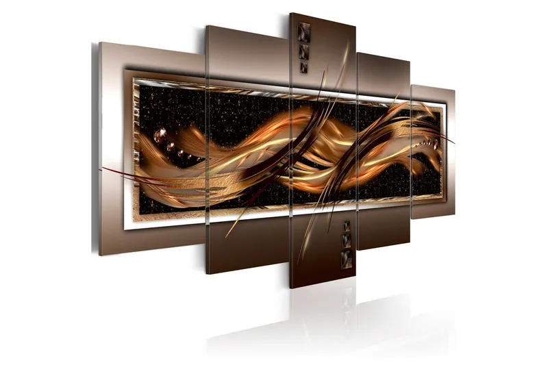 Tavla Wave Of Fire 200x100 - Artgeist sp. z o. o. — Artgeist sp. z o. o.