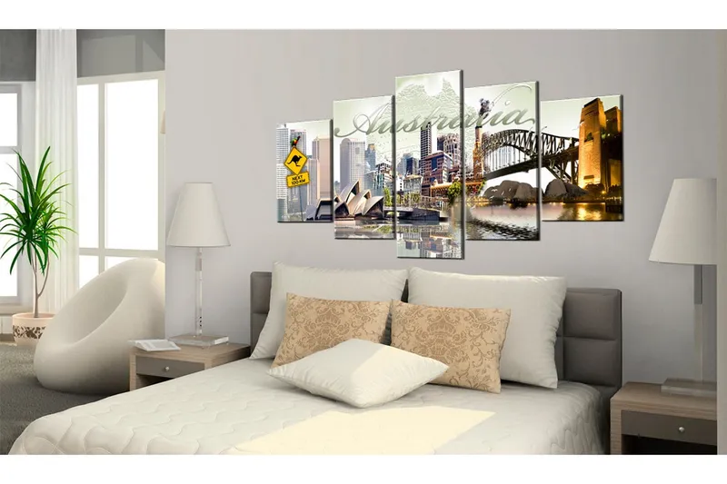 Tavla Welcome to Australia! 200x100 - Artgeist sp. z o. o. — Artgeist sp. z o. o.