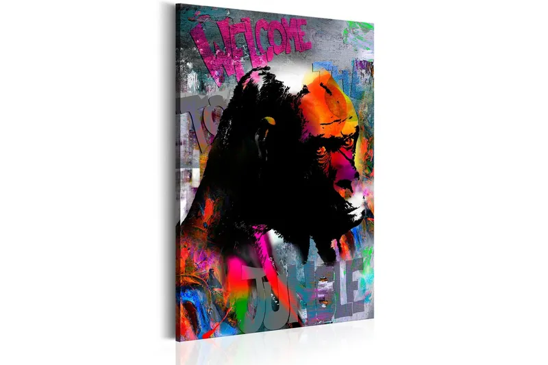 Tavla Welcome To The Jungle 40x60 - Artgeist sp. z o. o. — Artgeist sp. z o. o.